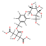 2-[4-O-(beta-D-glucopyranosyl)benzyl] citrate