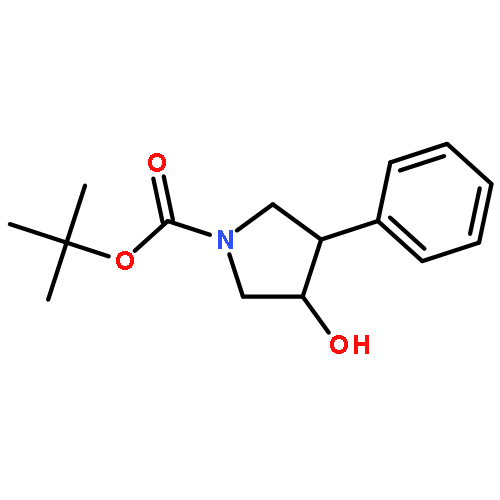 (3R,4S)-tert-Butyl 3-hydroxy-4-phenylpyrrolidine-1-carboxylate