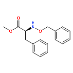 Phenylalanine, N-(phenylmethoxy)-, methyl ester