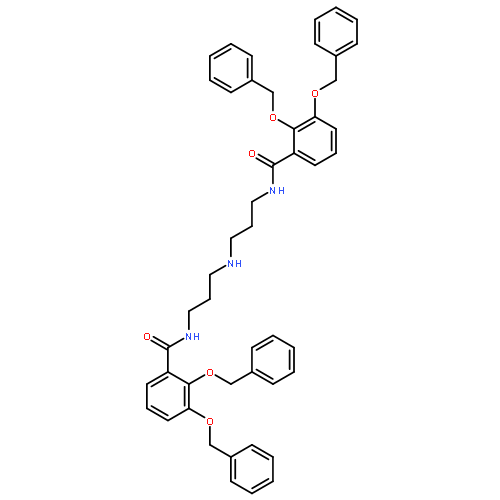 Benzamide, N,N'-(iminodi-3,1-propanediyl)bis[2,3-bis(phenylmethoxy)-