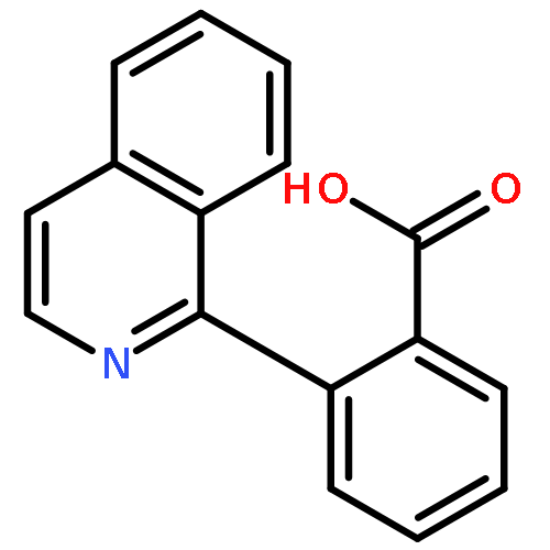 Benzoic acid, 2-(1-isoquinolinyl)-