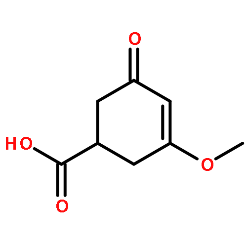 3-Cyclohexene-1-carboxylic acid, 3-methoxy-5-oxo-