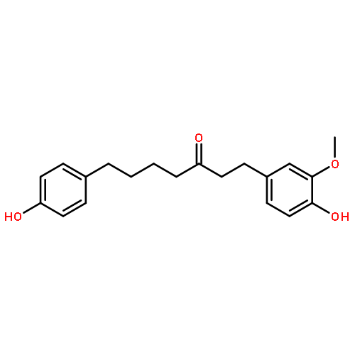 1-(4-hydroxy-3-methoxyphenyl)-7-(4-hydroxyphenyl)-3-heptanone