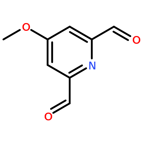 4-methoxy-2,6-Pyridinedicarboxaldehyde