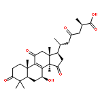 Lanost-8-en-26-oicacid, 7-hydroxy-3,11,15,23-tetraoxo-, (7b,25R)-