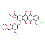 (7S,9S)-7-[(2R,4S,5S,6S)-4-amino-6-methyl-5-[(2S)-oxan-2-yl]oxyoxan-2-yl]oxy-6,9,11-trihydroxy-9-(2-hydroxyacetyl)-4-methoxy-8,10-dihydro-7H-tetracene-5,12-dione,hydrochloride