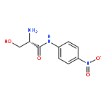 Propanamide, 2-amino-3-hydroxy-N-(4-nitrophenyl)-, (S)-