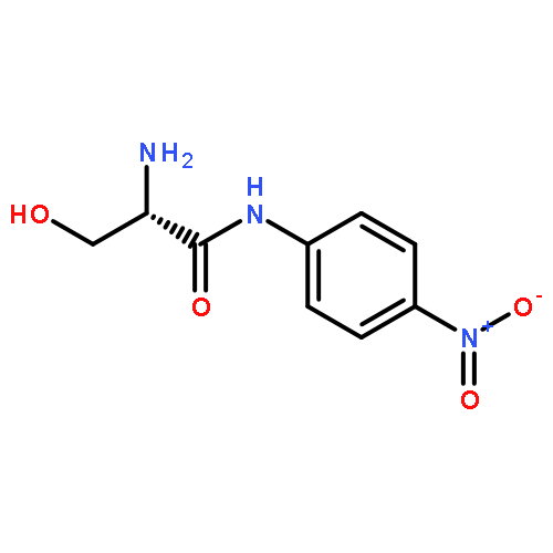 Propanamide, 2-amino-3-hydroxy-N-(4-nitrophenyl)-, (S)-