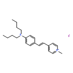 N,n-dibutyl-4-[2-(1-methyl-4(1h)-pyridinylidene)ethylidene]-2,5-c Yclohexadien-1-iminium Iodide