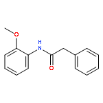 Benzeneacetamide, N-(2-methoxyphenyl)-