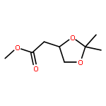 (S)-Methyl 2-(2,2-dimethyl-1,3-dioxolan-4-yl)acetate