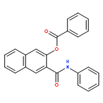 [3-(phenylcarbamoyl)naphthalen-2-yl] benzoate