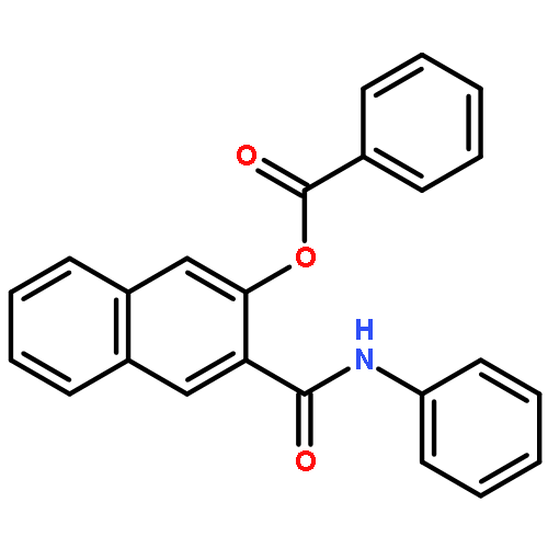 [3-(phenylcarbamoyl)naphthalen-2-yl] benzoate