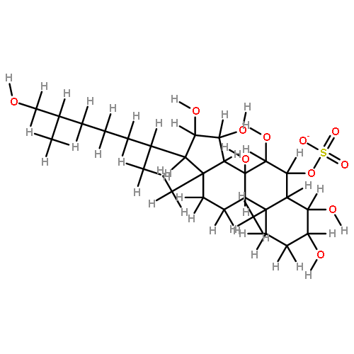 (25S)-5alpha-cholestane-3beta,4beta,6alpha,7alpha,8,15beta,16beta,26-octol 6-O-sodium sulfate