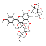 kaempferol 3-O-beta-D-glucopyranoside-7-O-alpha-L-arabinofuranoside