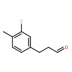 3-(3-Fluoro-4-methylphenyl)propanal