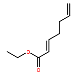 2,6-Heptadienoic acid, ethyl ester, (2E)-