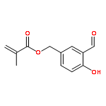 2-Propenoic acid, 2-methyl-, (3-formyl-4-hydroxyphenyl)methyl ester