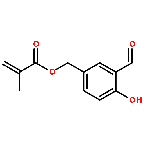 2-Propenoic acid, 2-methyl-, (3-formyl-4-hydroxyphenyl)methyl ester