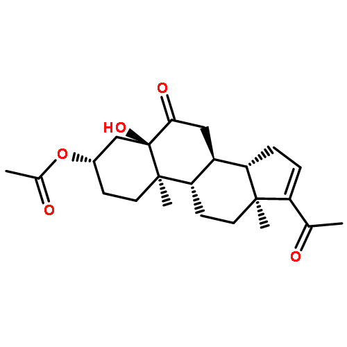 Pregn-16-ene-6,20-dione, 3-(acetyloxy)-5-hydroxy-, (3b,5a)-