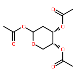 D-erythro-Pentopyranose, 2-deoxy-, triacetate