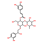 [(2r,3r,4r,5r,6r)-6-[2-(3,4-dihydroxyphenyl)-2-hydroxyethoxy]-5-hydroxy-2-(hydroxymethyl)-4-[(2s,3r,4r,5r,6s)-3,4,5-trihydroxy-6-methyloxan-2-yl]oxyoxan-3-yl] (e)-3-(3,4-dihydroxyphenyl)prop-2-enoate