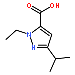 1-Ethyl-3-isopropyl-1H-pyrazole-5-carboxylic acid