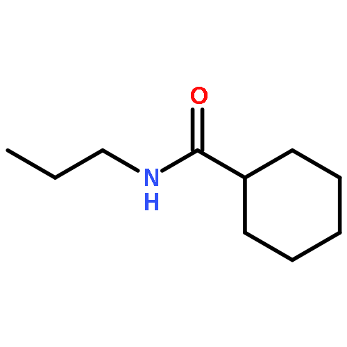 Cyclohexanecarboxamide, N-propyl-