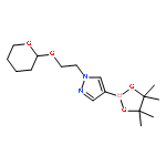 1-[2-(Oxan-2-yloxy)ethyl]-4-(tetramethyl-1,3,2-dioxaborolan-2-yl)-1H-pyrazole