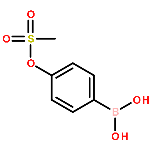 (4-((Methylsulfonyl)oxy)phenyl)boronic acid