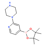 2-(1-Piperazinyl)pyridine-4-boronic acid pinacol ester