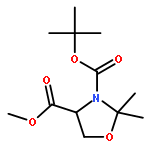 (R)-3-tert-Butyl 4-methyl 2,2-dimethyloxazolidine-3,4-dicarboxylate