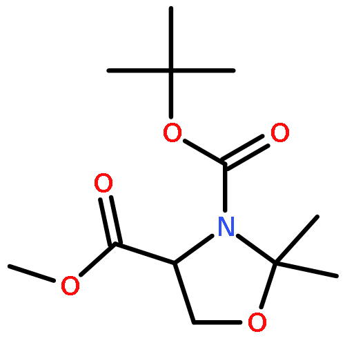 (R)-3-tert-Butyl 4-methyl 2,2-dimethyloxazolidine-3,4-dicarboxylate