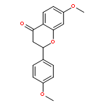 7-methoxy-2-(4-methoxyphenyl)-2,3-dihydro-4h-chromen-4-one