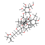 floralquinquenoside B