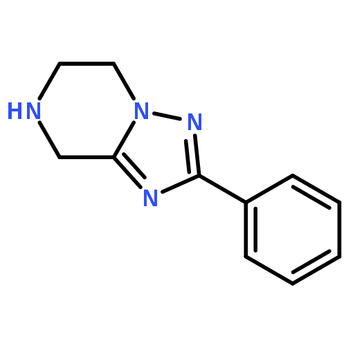 [1,2,4]TRIAZOLO[1,5-A]PYRAZINE, 5,6,7,8-TETRAHYDRO-2-PHENYL-