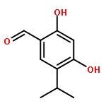 2,4-Dihydroxy-5-isopropylbenzaldehyde