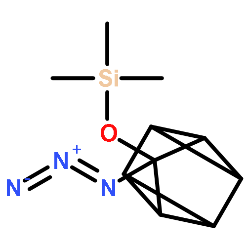 Silane, [(3-azidotetracyclo[3.2.0.02,7.04,6]hept-3-yl)oxy]trimethyl-