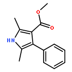 2,5-dimethyl-4-phenyl-1H-Pyrrole-3-carboxylic acid methyl ester