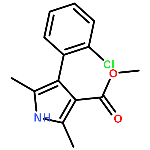 Methyl 4-(2-chlorophenyl)-2,5-dimethyl-1H-pyrrole-3-carboxylate