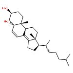 Cholesta-6,8(14)-diene-3,5-diol, (3b,5a)-