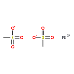 Methanesulfonic acid,lead salt (9CI)