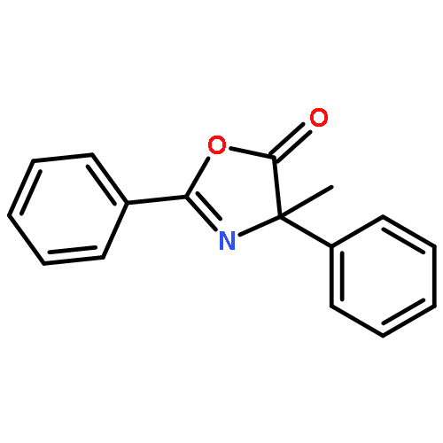 5(4H)-Oxazolone,4-methyl-2,4-diphenyl-