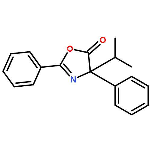 5(4H)-OXAZOLONE, 4-(1-METHYLETHYL)-2,4-DIPHENYL-