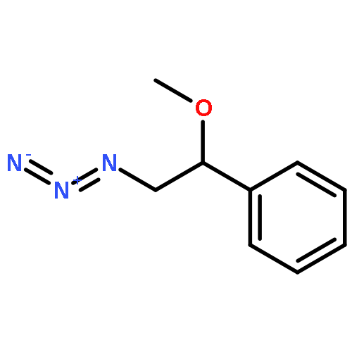 Benzene, (2-azido-1-methoxyethyl)-