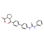 (1R,2R)-2-(4'-(3-Phenylureido)-[1,1'-biphenyl]-4-carbonyl)cyclopentanecarboxylic acid