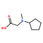 2-(Cyclopentyl(methyl)amino)acetic acid