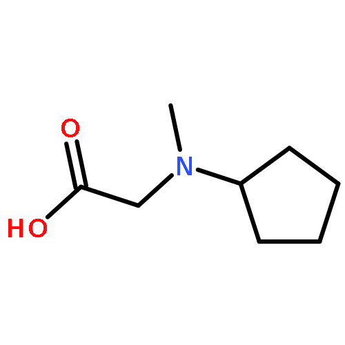 2-(Cyclopentyl(methyl)amino)acetic acid