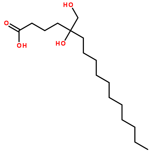 (R)-5-hydroxy-5-hydroxymethylhexadecanoic acid