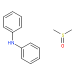 Benzenamine, N-phenyl-, compd. with sulfinylbis[methane] (1:1)